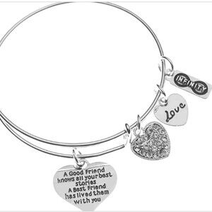 Friendship Bracelet, Good Friend Knows All Your Best Stories...